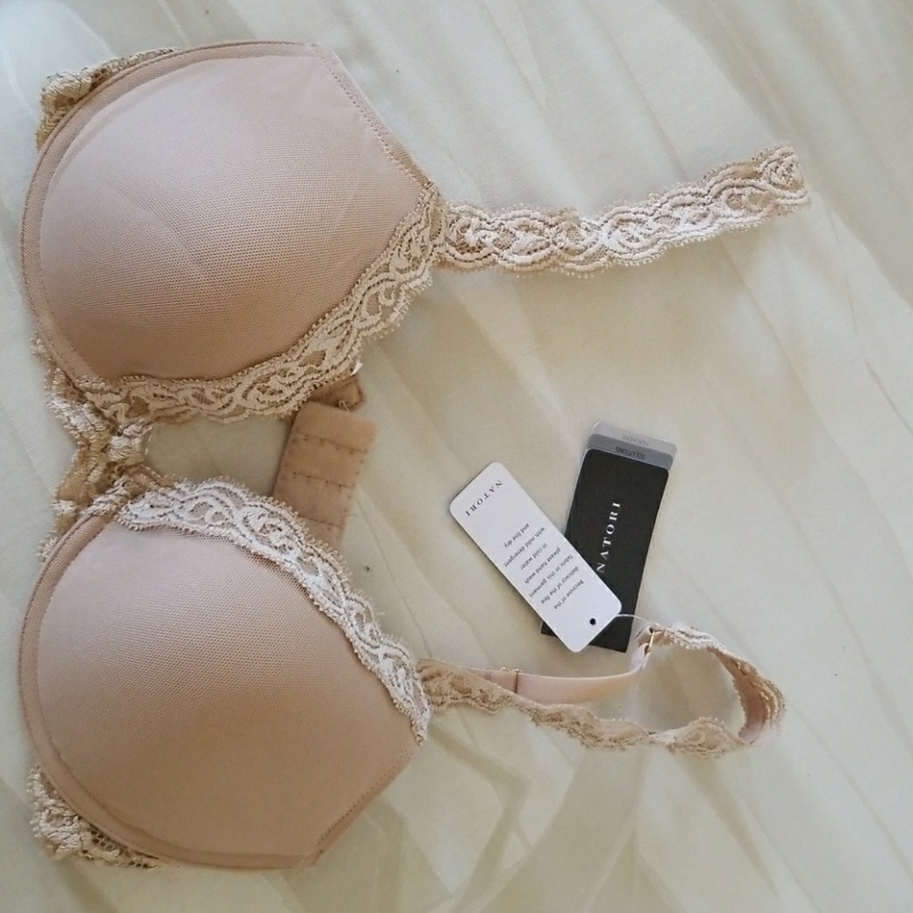Natori Feathers Push Up convertible Bra 32 D